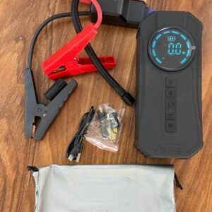 جامپ استارتر و پمپ باد خودرو 2000 میلی آمپر Y65