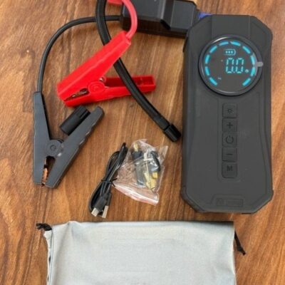 جامپ استارتر و پمپ باد خودرو 2000 میلی آمپر Y65